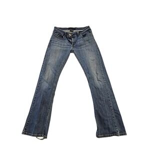 Levis 515 Bootcut Jeans Womens 10 Medium Blue Denim Mid Rise Flap Pocket 5627
